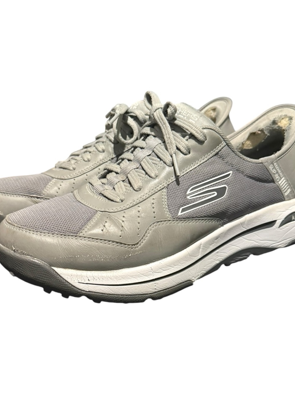 Skechers GO GOLF Arch Fit Line Up Men’s Golf Shoes Spikeless Grey Size 10